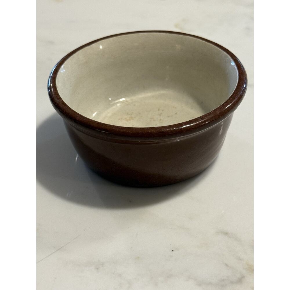 Vintage/Antique Small Weller Redware Prep Bowl Condiment Bowls Ramekin Bowl
